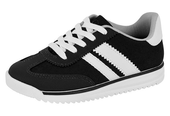 Tênis Casual Molekinho 2868201 Infantil Masculino Preto 2