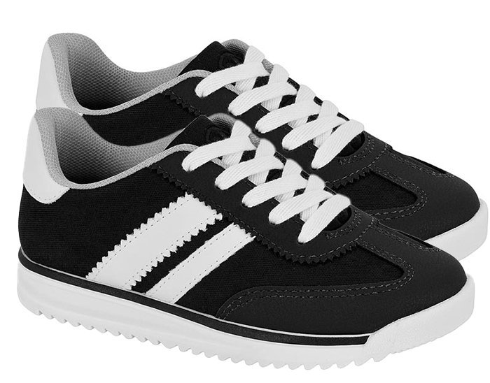 Tênis Casual Molekinho 2868201 Infantil Masculino Preto 3