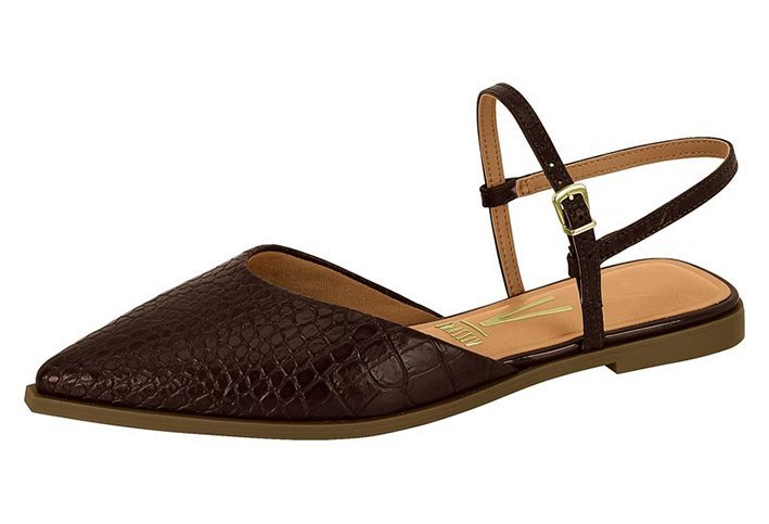Sapatilha Slingback Vizzano 1449100 Feminino Marrom 2