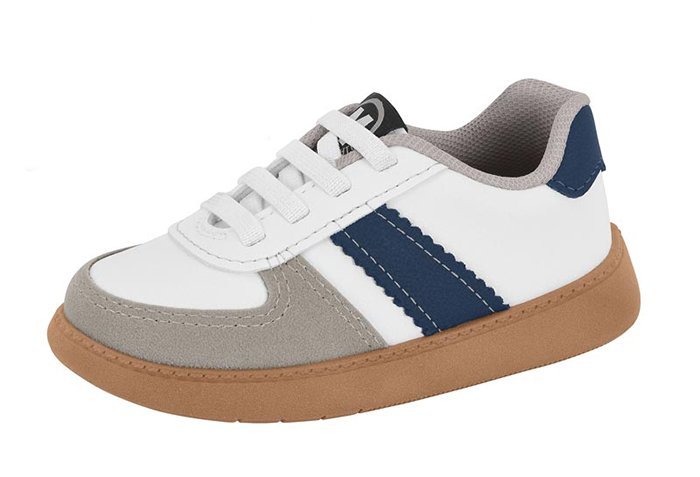 Tênis Casual Molekinho 2635101 Infantil Masculino Branco 2