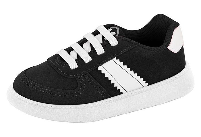 Tênis Casual Molekinho 2635101 Infantil Masculino Preto 2