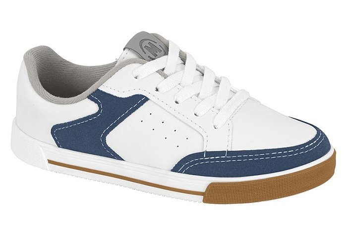 Tênis Casual Molekinho 2842221 Infantil Masculino Branco 1