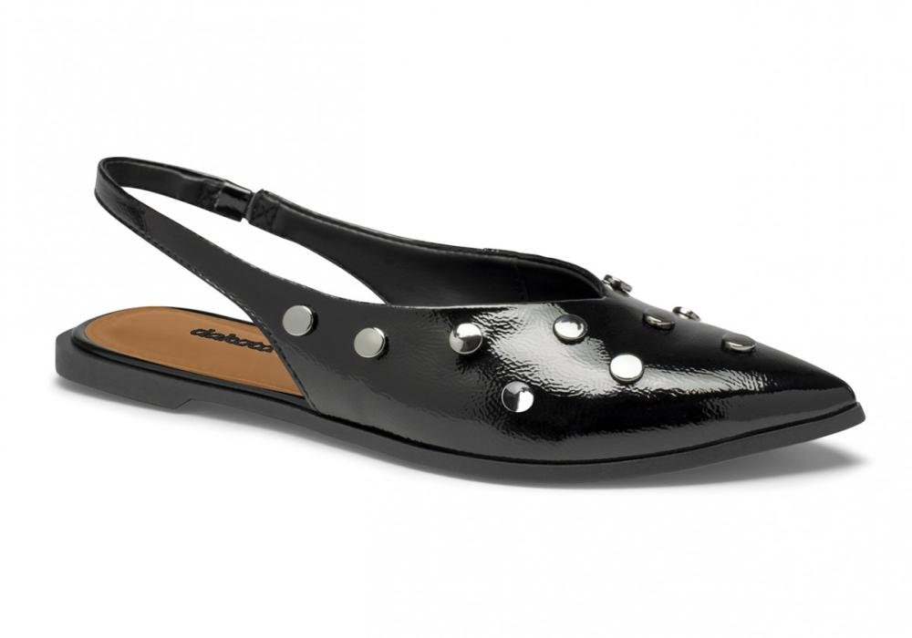 Sapatilha Slingback Dakota D0213 Feminino Preto 1