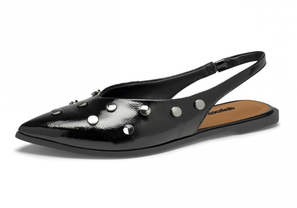 Sapatilha Slingback Dakota D0213 Feminino Preto 2