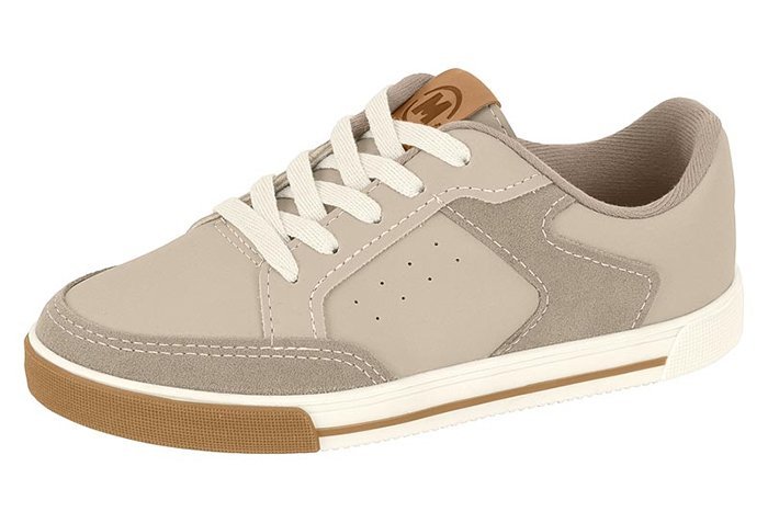 Tênis Casual Molekinho 2842221 Infantil Masculino Bege 2