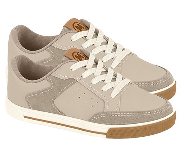 Tênis Casual Molekinho 2842221 Infantil Masculino Bege 3