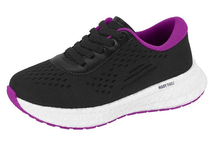 Tênis Esportivo Molekinha 2580101 Infantil Feminino Preto 2