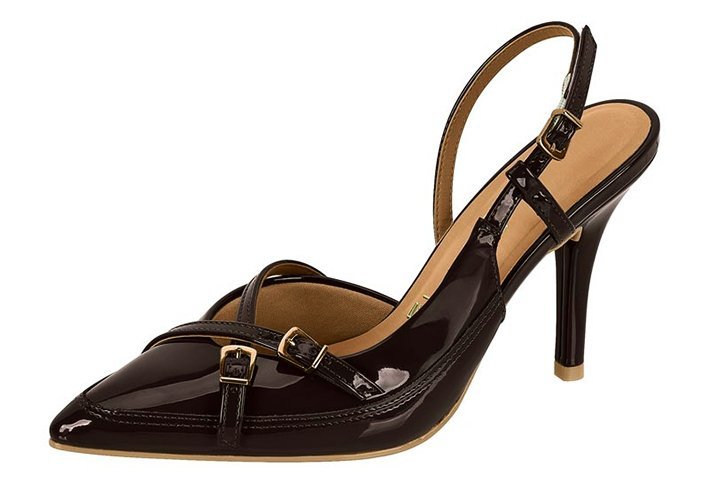 Sapato Scarpin Vizzano 11841708 Feminino Marrom 2