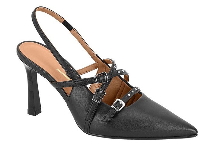 Sapato Scarpin Vizzano 1447102 Feminino Preto 1