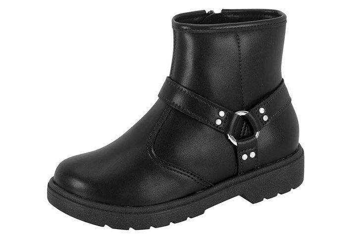 Bota Coturno Molekinha 2164139 Infantil Feminino Preto 2
