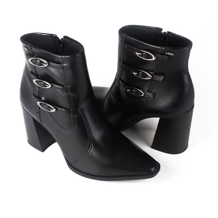 Bota Cano Curto Dakota D0432 Feminino Preto 4