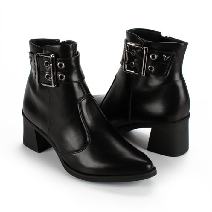 Bota Cano Curto Mississipi ME311 Feminino Preto 4