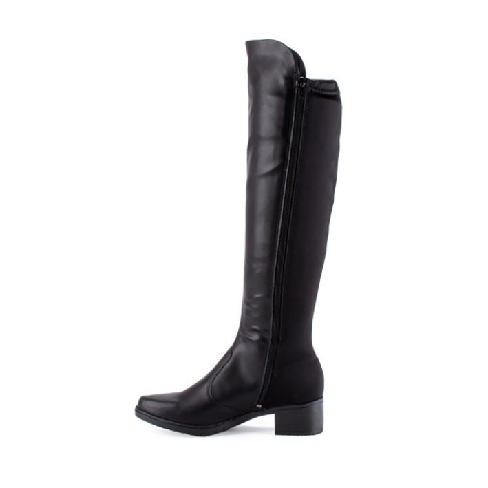 Bota Montaria Cano Longo Mississipi ME123 Feminino Preto 3