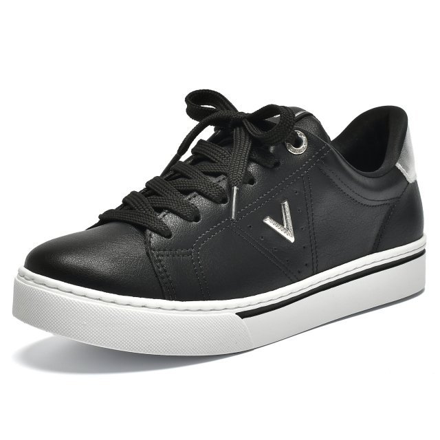 Tênis Casual Via Marte 016-017 Feminino Preto 2