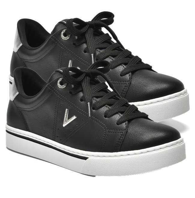 Tênis Casual Via Marte 016-017 Feminino Preto 3