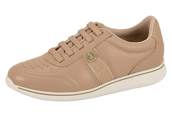 Tênis Casual Modare Ultraconforto 7358233 Feminino Bege 2