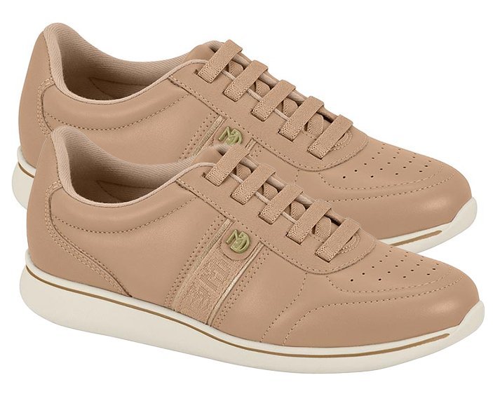 Tênis Casual Modare Ultraconforto 7358233 Feminino Bege 3