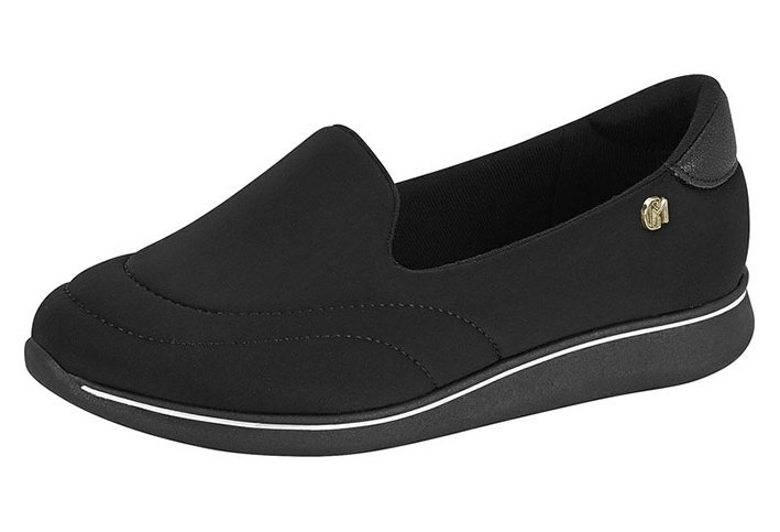 Tênis Casual Slip On Modare 7358222 Feminino Preto 2