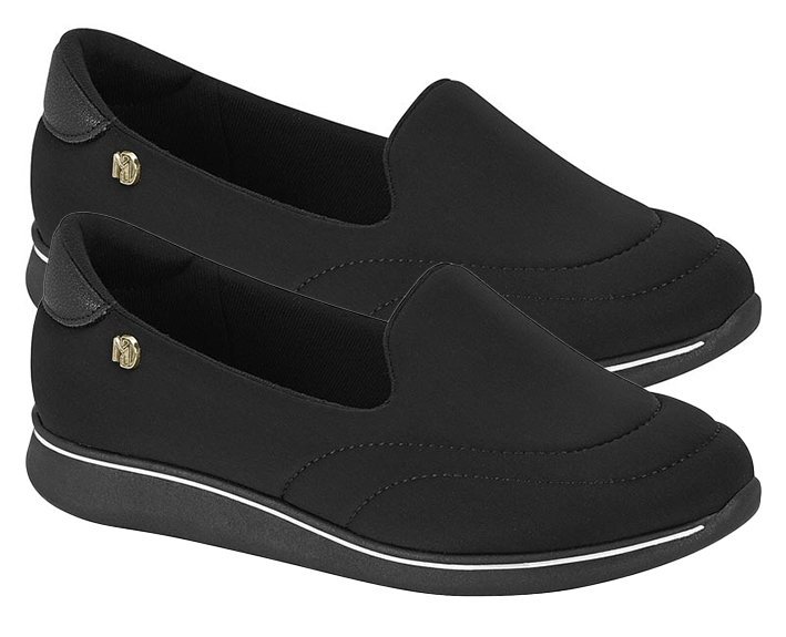 Tênis Casual Slip On Modare 7358222 Feminino Preto 3