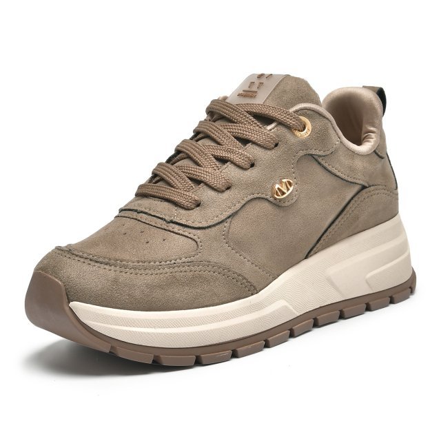 Tênis Casual Via Marte 24-2001 Feminino Bege 2