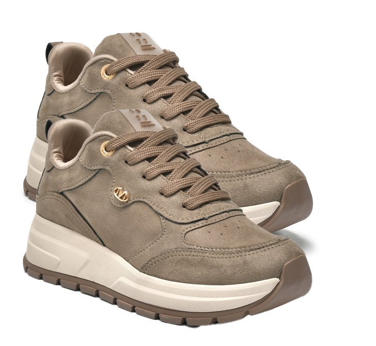 Tênis Casual Via Marte 24-2001 Feminino Bege 3