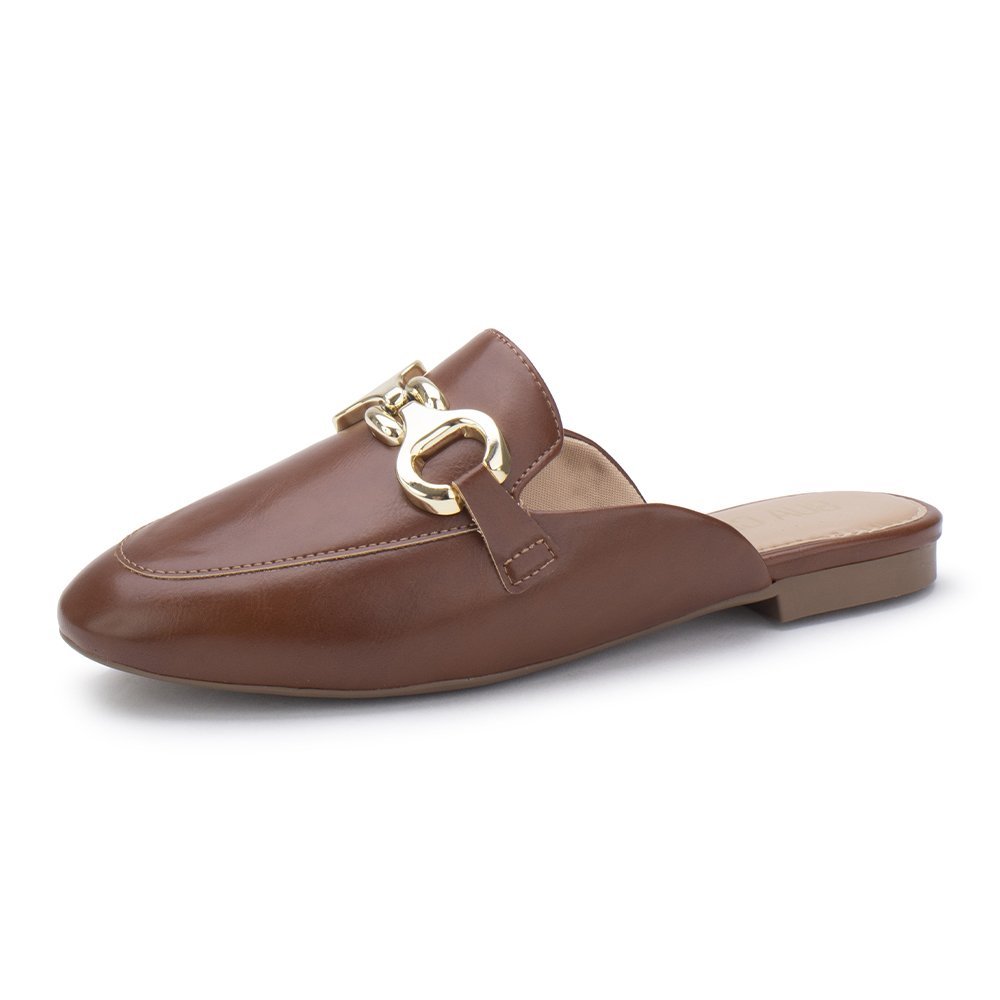 Mule Sua Cia 835216066 Feminino Marrom 2