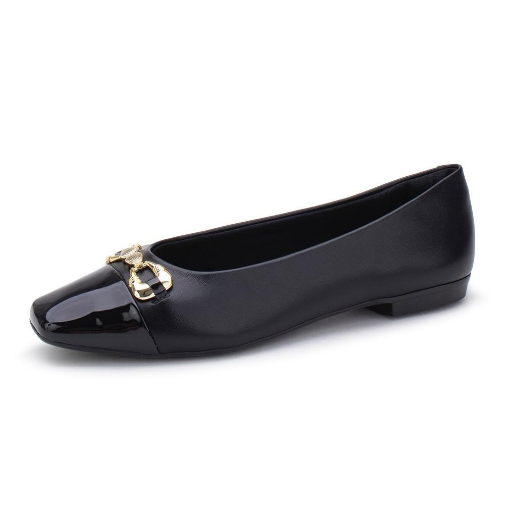 Sapatilha Sua Cia 822216075 Feminino Preto 2