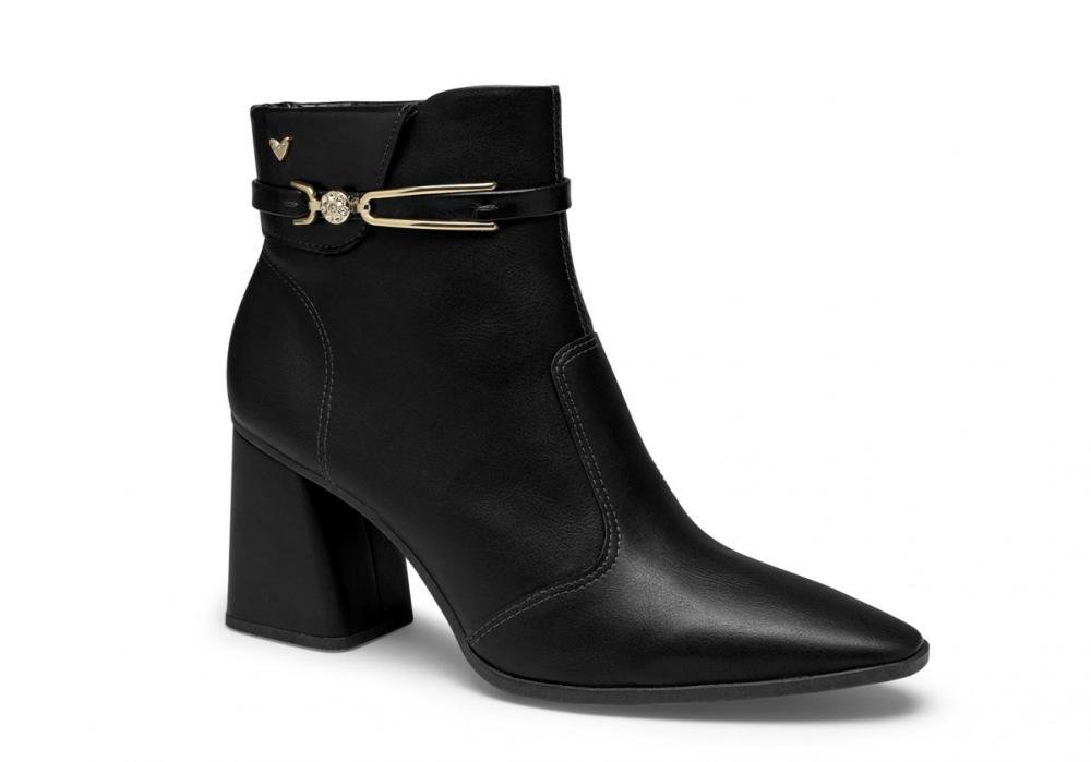 Bota Cano Médio Salto Alto Mississipi Me574 Feminino Preto 1