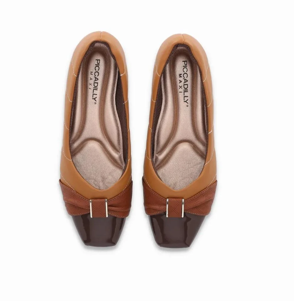 Sapatilha Maxi Piccadilly 147320 Feminino Marrom 3