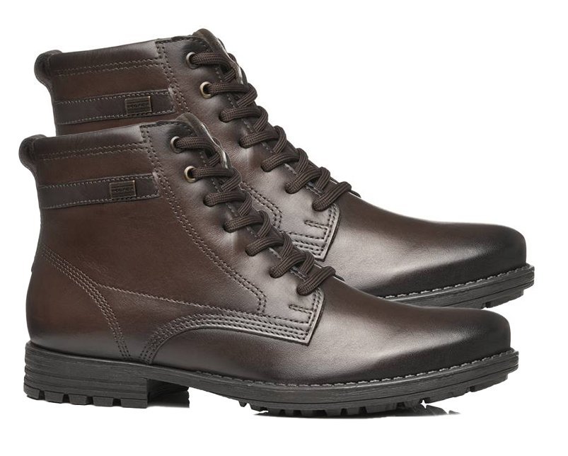 Bota Coturno De Couro Pegada 180732 Masculino Marrom 3