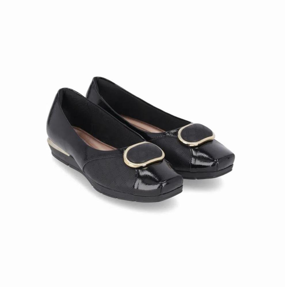 Sapatilha Maxi Piccadilly 147323 Feminino Preto 2