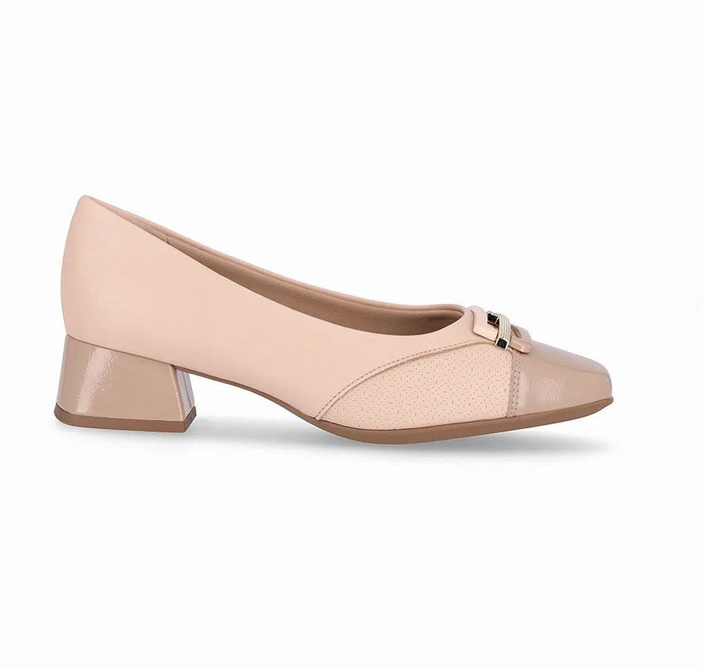 Sapato Scarpin Salto Grosso Piccadilly 160097 Feminino