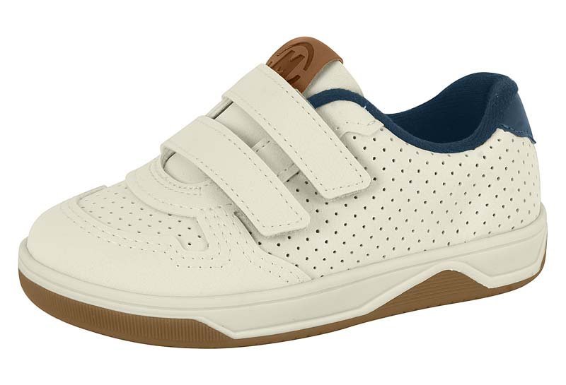 Tênis Kids Molekinho Baby 2623102 Infantil Masculino Off White 2