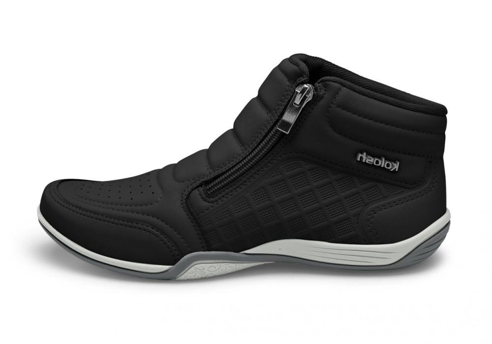 Tênis Casual Botinha Kolosh C3693 Feminino Preto 2