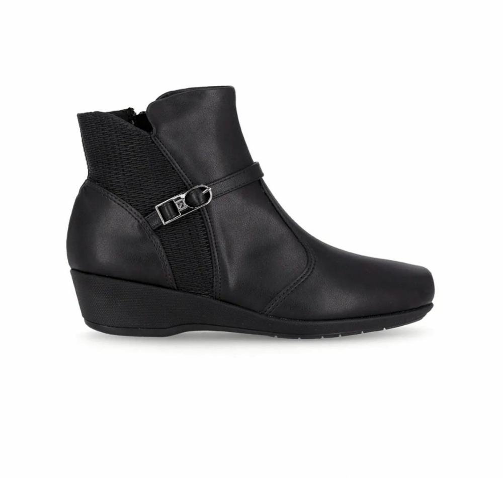Bota Cano Curto Anabela Piccadilly 1432302 Feminino