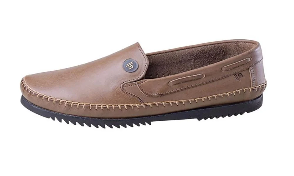 Mocassim Em Couro Rafarillo 300 Masculino Marrom 2