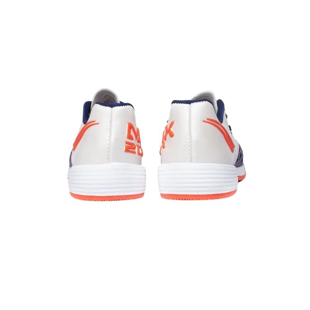 Chuteira Futsal Penalty Max 200 Kids Y-1 Infantil Masculino Branco/Azul/Laranja 4