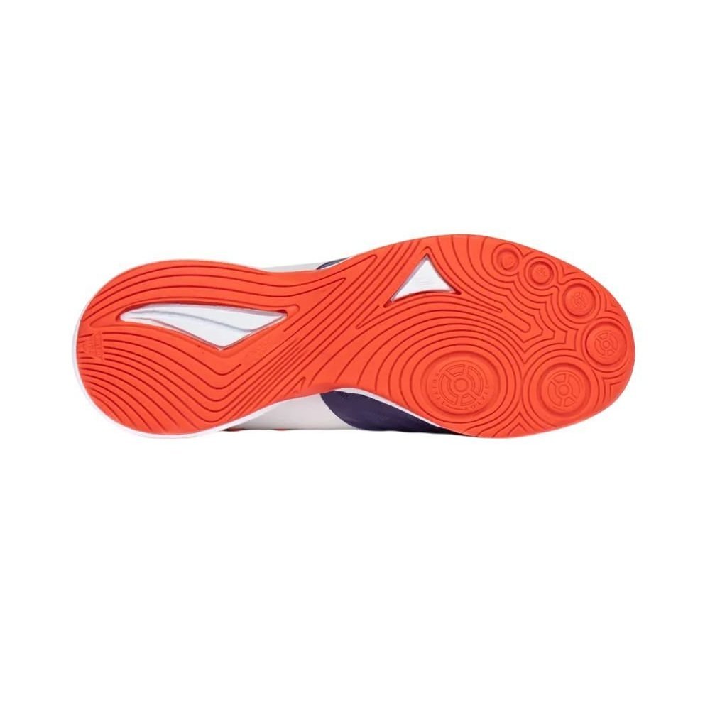 Chuteira Futsal Penalty Max 200 Kids Y-1 Infantil Masculino Branco/Azul/Laranja 5