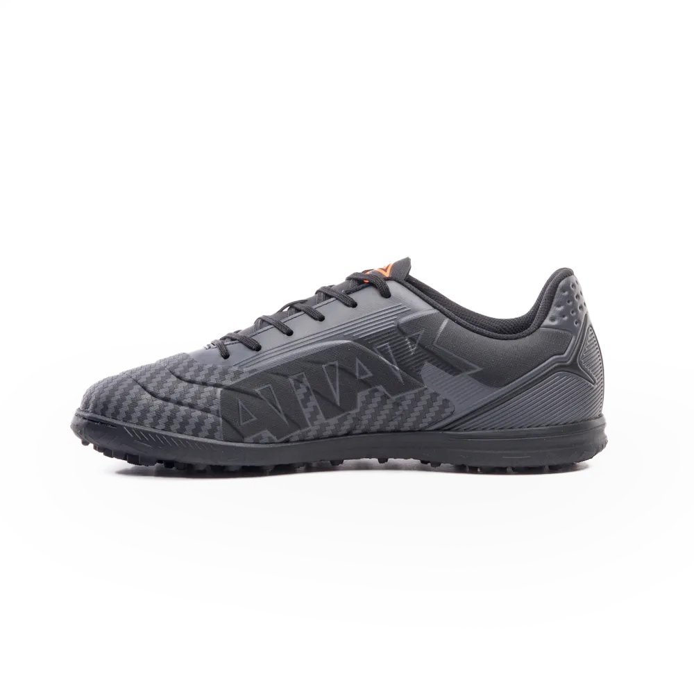 Chuteira Umbro Attak III Society Masculino Preto/Laranja 2
