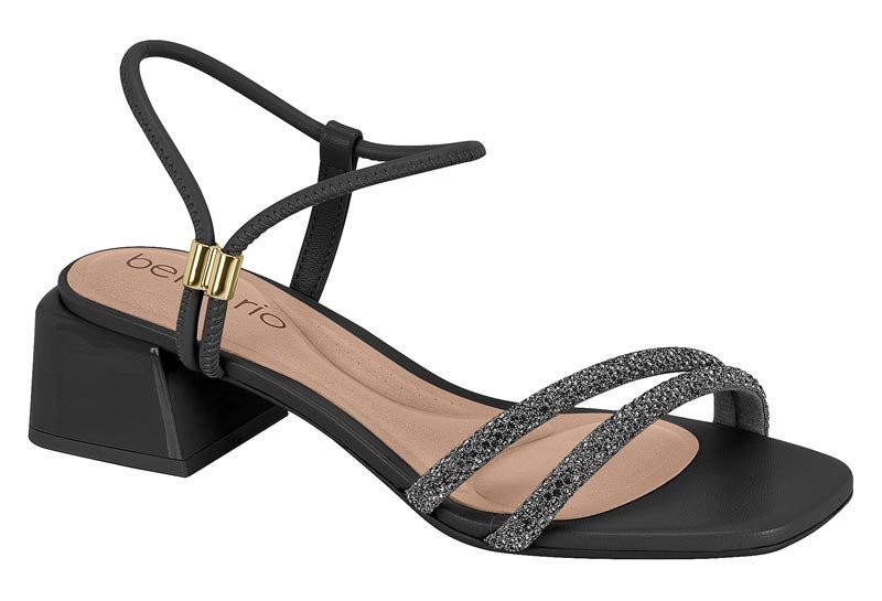 Sandália Salto Médio Grosso Beira Rio 8423228 Feminino