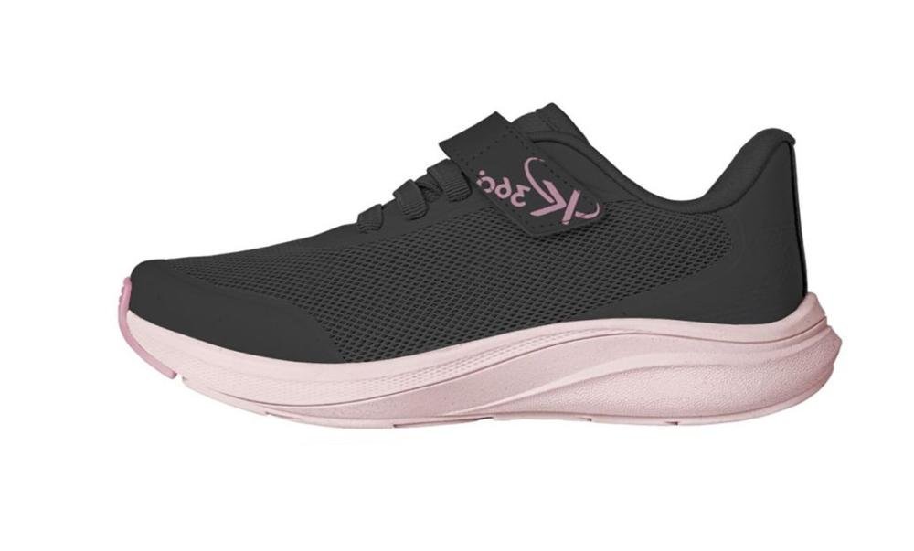 Tênis Kidy K360 Energy 2 4531007 Infantil Feminino Preto/Rosa 2