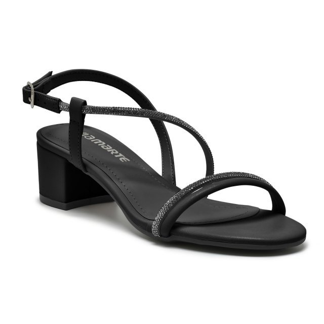 Sandália Salto Bloco Via Marte 268-004 Feminino