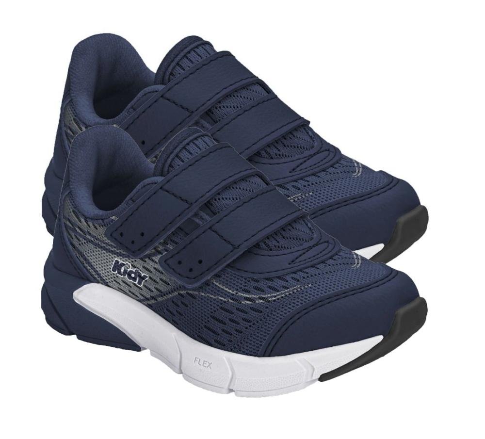 Tênis Kidy Energy Baby Infantil Masculino Azul Escuro 3