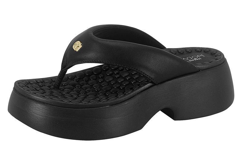 Chinelo Tamanco Modare 7210206 Feminino Preto 2