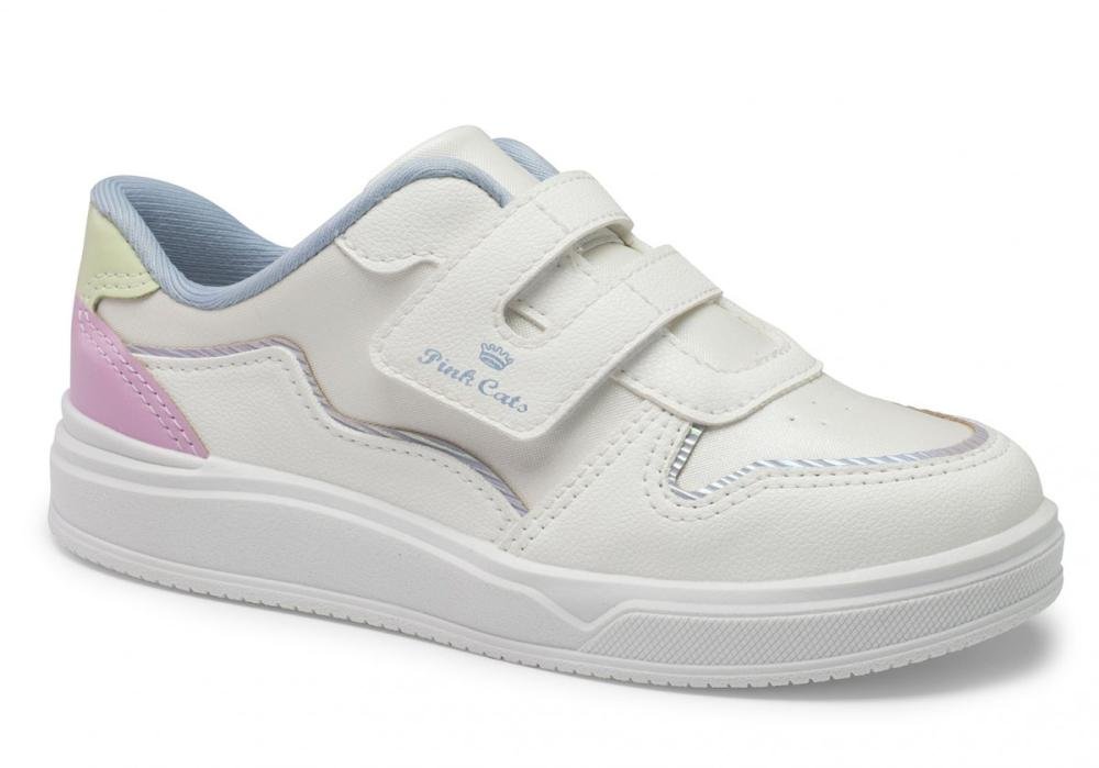 Tênis Casual Pink Cats V5791 Infantil Feminino