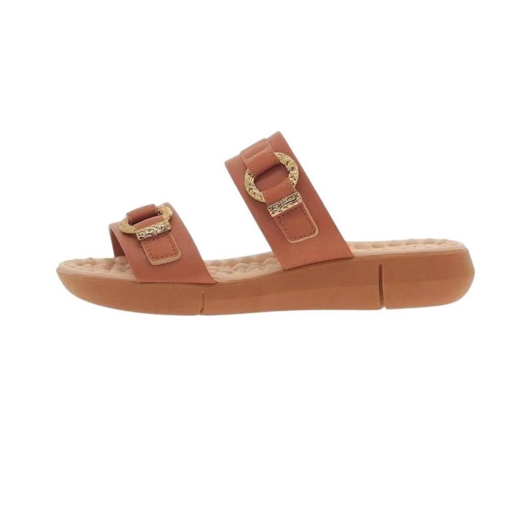 Tamanco Modare Ultraconforto 7142142 Feminino Marrom Claro 2