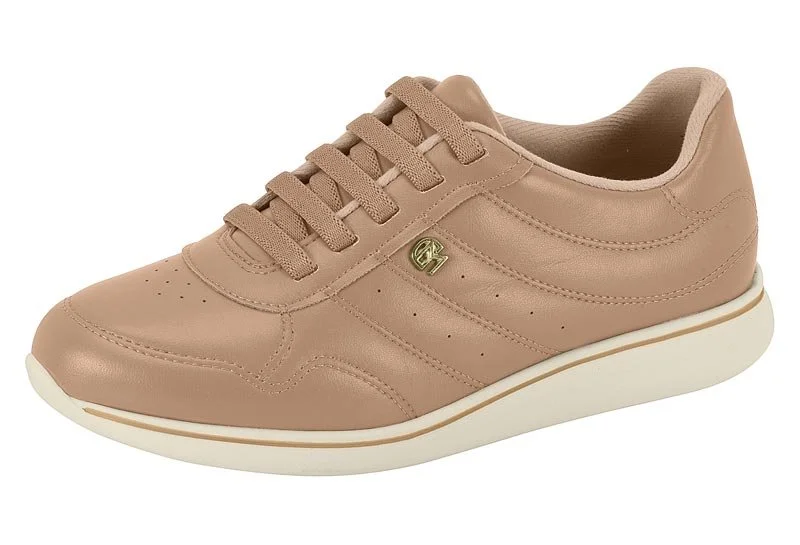 Tênis Casual Modare Ultraconforto 7358235 Feminino Bege 2