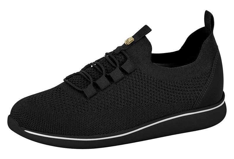 Tênis Casual Modare Ultraconforto 7358236 Feminino Preto 2