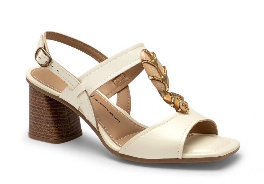 Sandália Salto Bloco Dakota Y9762 Feminino