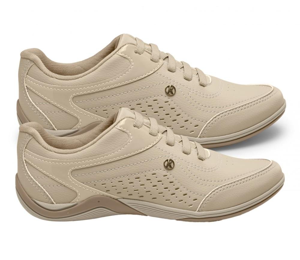 Tênis Casual Kolosh C3677 Feminino Off White 3